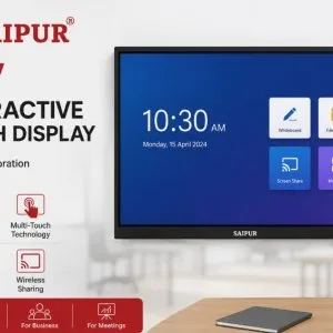 55 inch interactive touch display