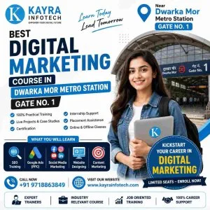Digital marketing course in dwarka mor