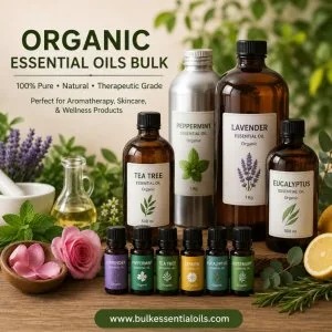 Organic essential oils bulk