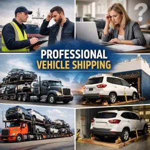 Professional vehicle shipping
