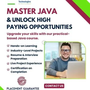 Java course with 100% placement guarantee