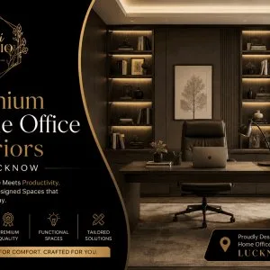 Premium home office interiors in lucknow