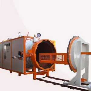 Steam dewax autoclave