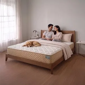 Soft and hard mattress combo dual comfort for perfect sleep