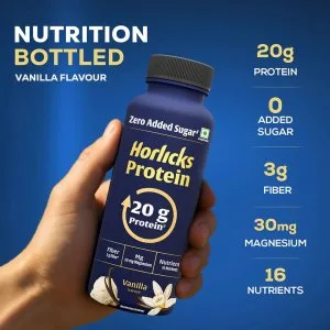 Power up your day with horlicks protein proffee shake