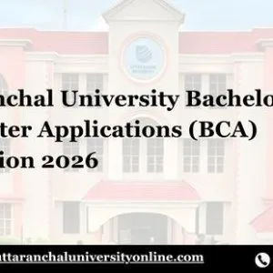 Uttaranchal university bca admission 2026