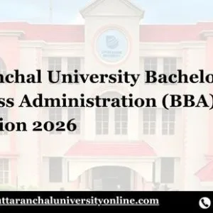 Uttaranchal university bba admission 2026