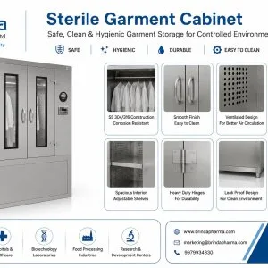 Cleanroom sterile garment cabinet supplier india