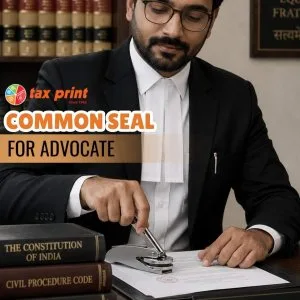 Tax print common seal for advocates by tax print since 1962