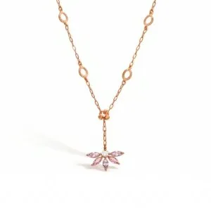 Elegent gold neckalce