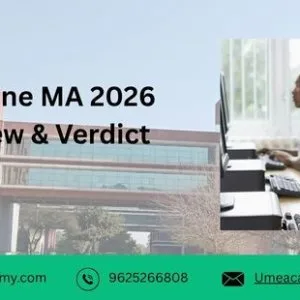 Amity online ma 2026 review