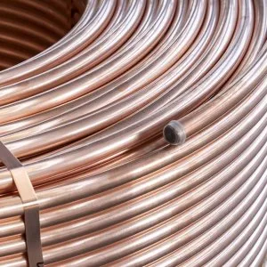 High performance copper plumbing tubes