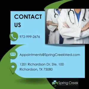 Contact spring creek medical primary health care provider