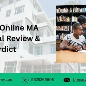 Shoolini online ma 2026 real review verdict