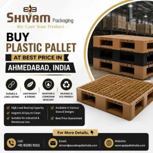 Buy plastic pallet at best price in ahmedabad india shivam pa