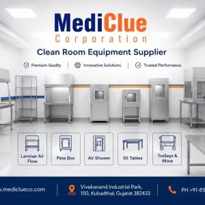 Clean room equipment supplier manufacturer mediclue