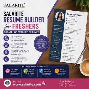 Salarite resume builder for freshers create jobwinning resume