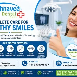 Jahnavee dental care trusted dental clinic in ahmedabad