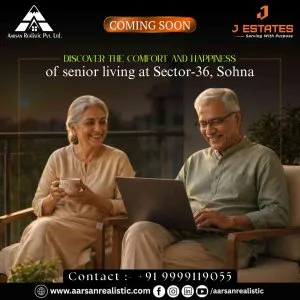 Senior citizen apartments j estate sohna