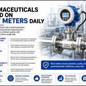 How pharmaceuticals depend on flow meters daily