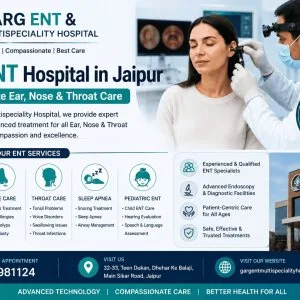 Best ENT Hospital in Jaipur for Complete Ear Nose Throat Care