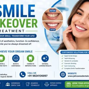 Book your smile makeover consultation jahnavee dental care