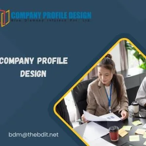 Company profile design services for modern business growth