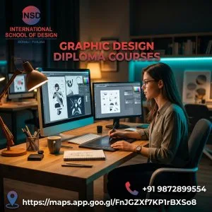 Learn visual communication with graphic design diploma courses
