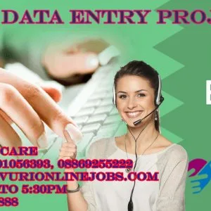 Simple typing work from home part time home based computer job