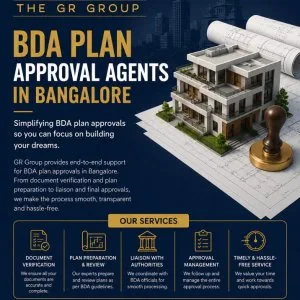 Bda plan approval agents in bangalore gr group
