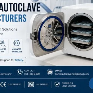 Dental autoclave manufacturers thymol autoclave india