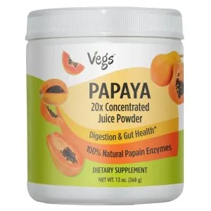 Papaya juice powder