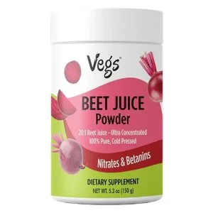 Beetroot juice powder