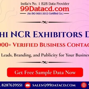 Delhi ncr exhibitors data 15000 verified business contacts