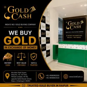 Gold jewelry buyer in raipur gold cash limited