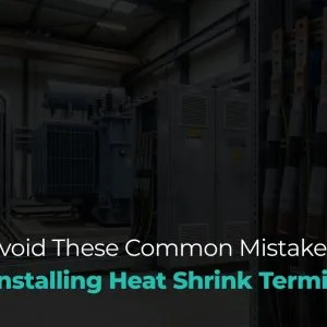 Common heat shrink termination mistakes and how to avoid them