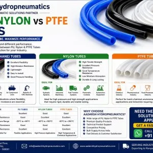 Pu, nylon, and ptfe tubes
