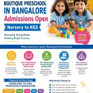 Top preschools in whitefield bangalore the bangalore school