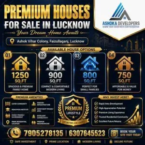 Affordable house for sale in lucknow premium homes in lucknow