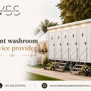 Event washroom service provider hardrock delhi experts