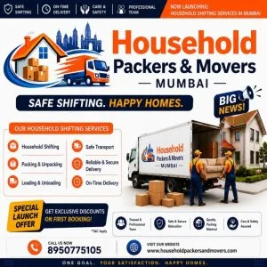 household packers and movers in mumbai affordable Relocation