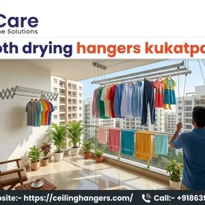 Cloth drying hangers kukatpally ceiling roof hanger installa