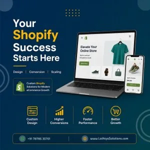 Custom shopify store development services for online businesses