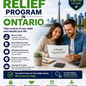 Debt relief program in ontario regain control of your finances