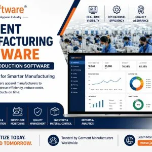 Jaza software garment manufacturing software apparel product