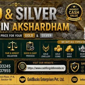 Sell silver in akshardham fast and secure service