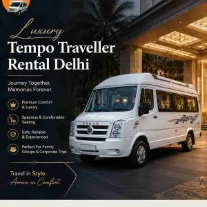 Luxury tempo traveller rental delhi