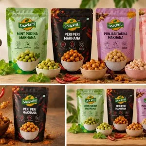 Snackriti flavoured makhana