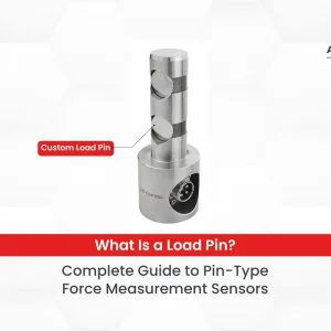 Custom load pin and shear pin load cell solutions for force meas