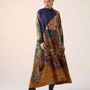 Elegant printed dresses for women contemporary fashion